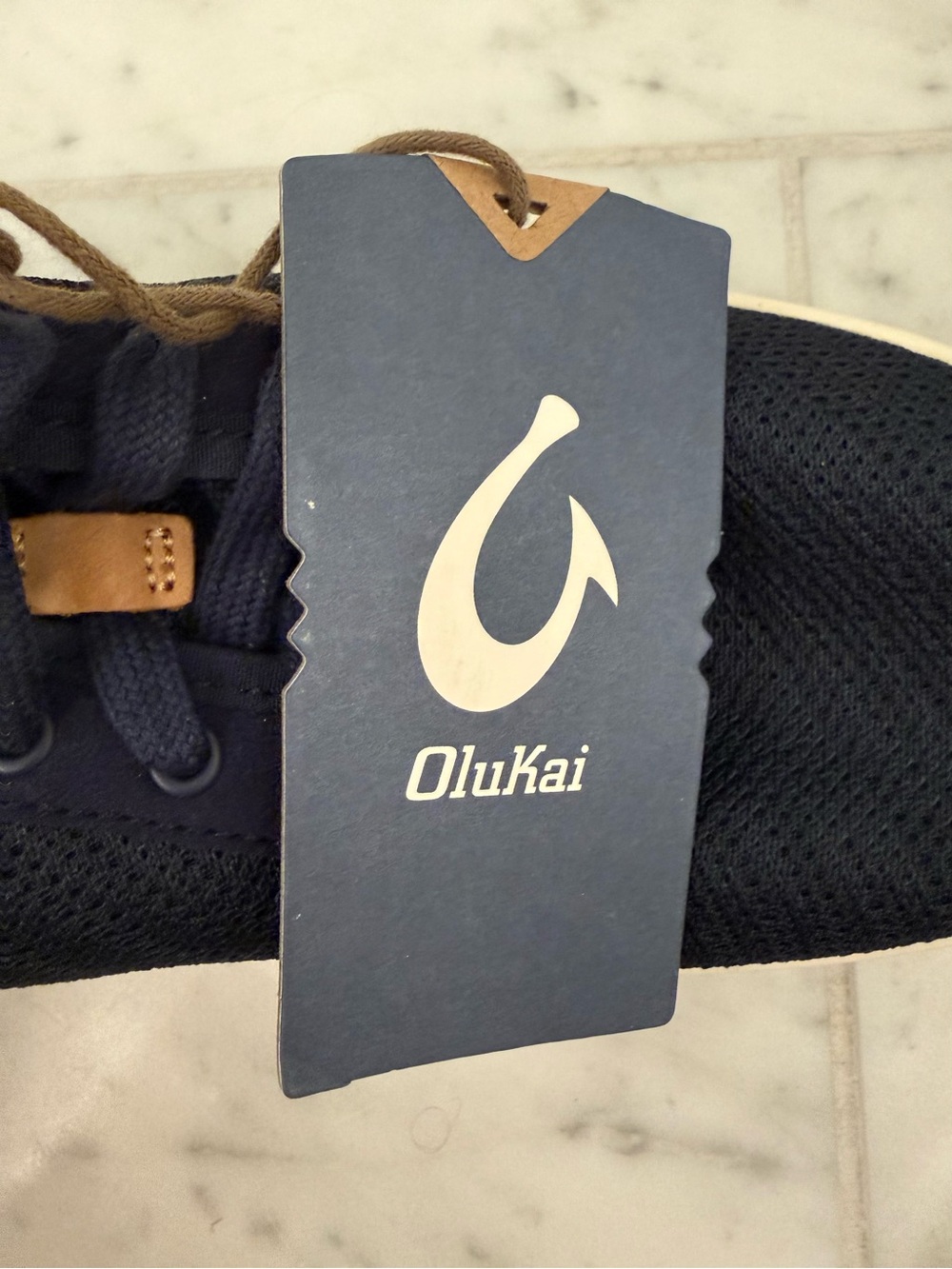 OluKai Women’s PEHUEA LI Lightweight Sneakers in Trench Blue. Size 9.5 (NEW) - Picture 4 of 8